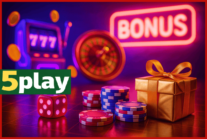 Exemplo Rollover 1 ilustrado com valores reais para demonstrar requisitos de apostas na 5PLAY.