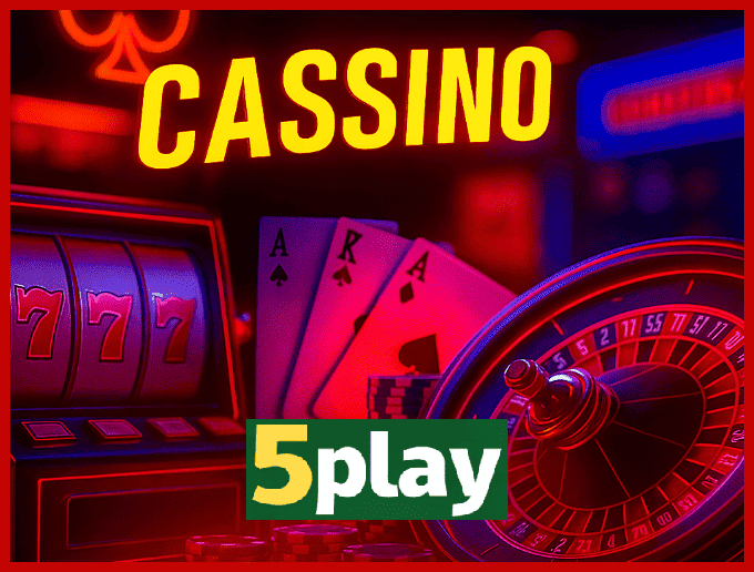 Imagem mostrando o cassino ao vivo da 5PLAY com dealers reais conduzindo jogos de mesa